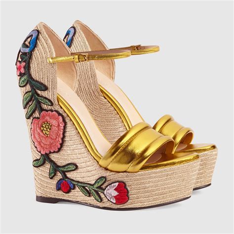 gucci espedrilles|Gucci platform espadrilles.